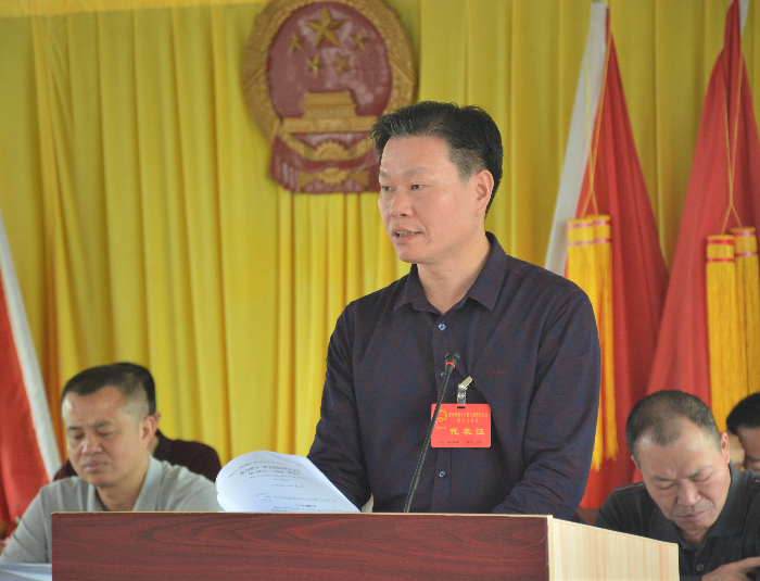 汤南镇镇长徐小维同志作政府工作报告