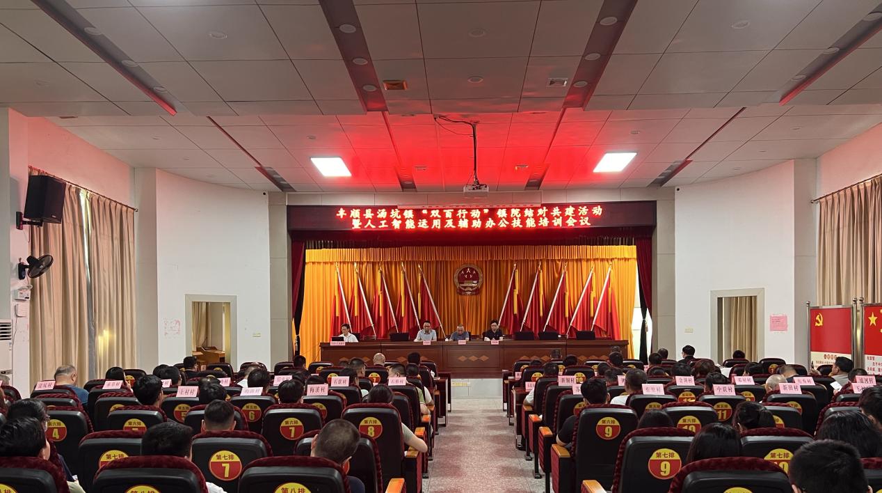 .汤坑镇举办“双百行动”镇院结对共建活动暨人工智能运用及辅助办公技能培训会 docx.docx_1