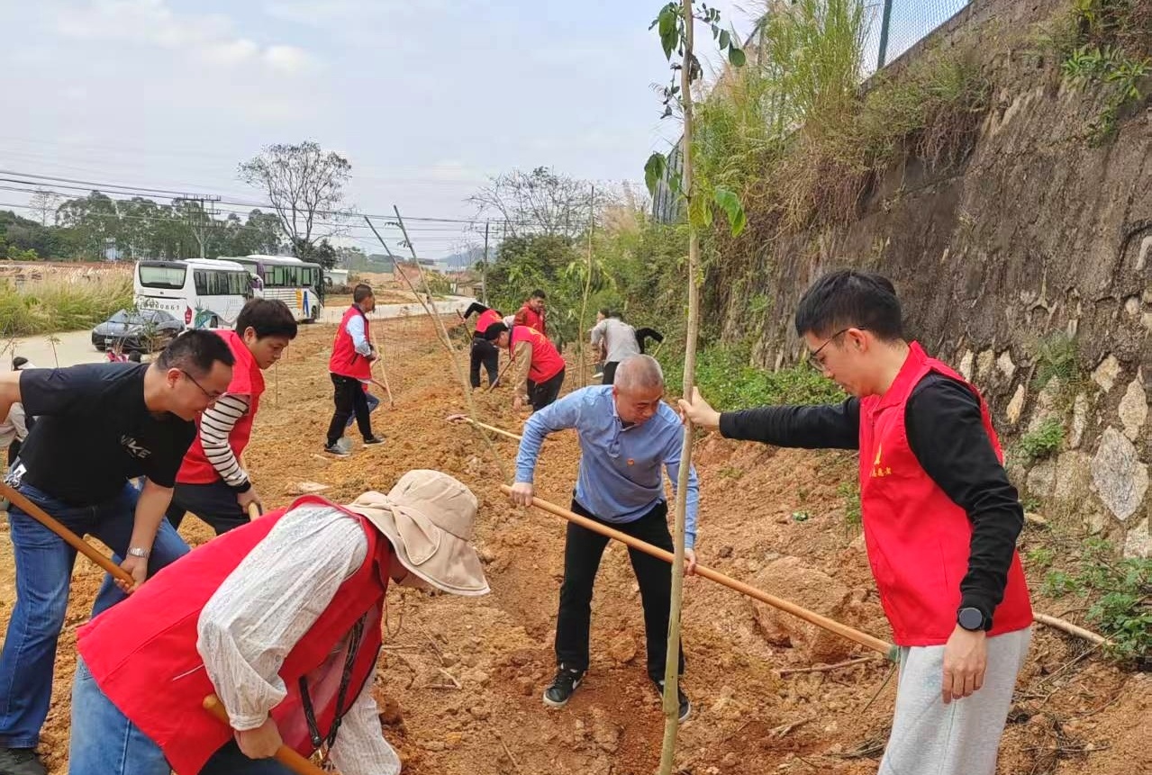 丰顺县教育局机关党支部开展绿美丰顺主题党日活动.docx_3