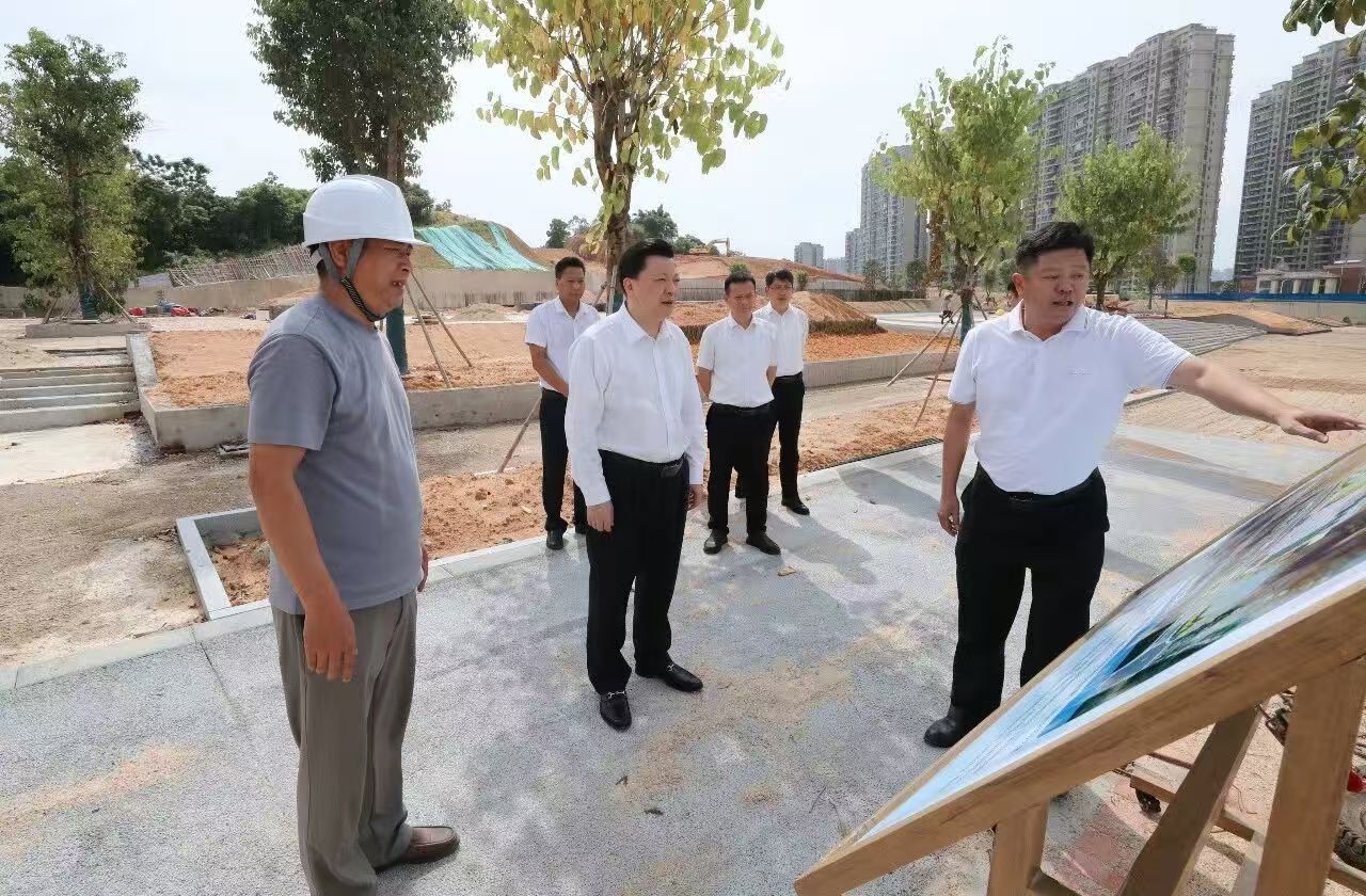 张志锋督导检查重点项目推进情况：强化要素保障主动担当作为全力推进项目建设提速增效