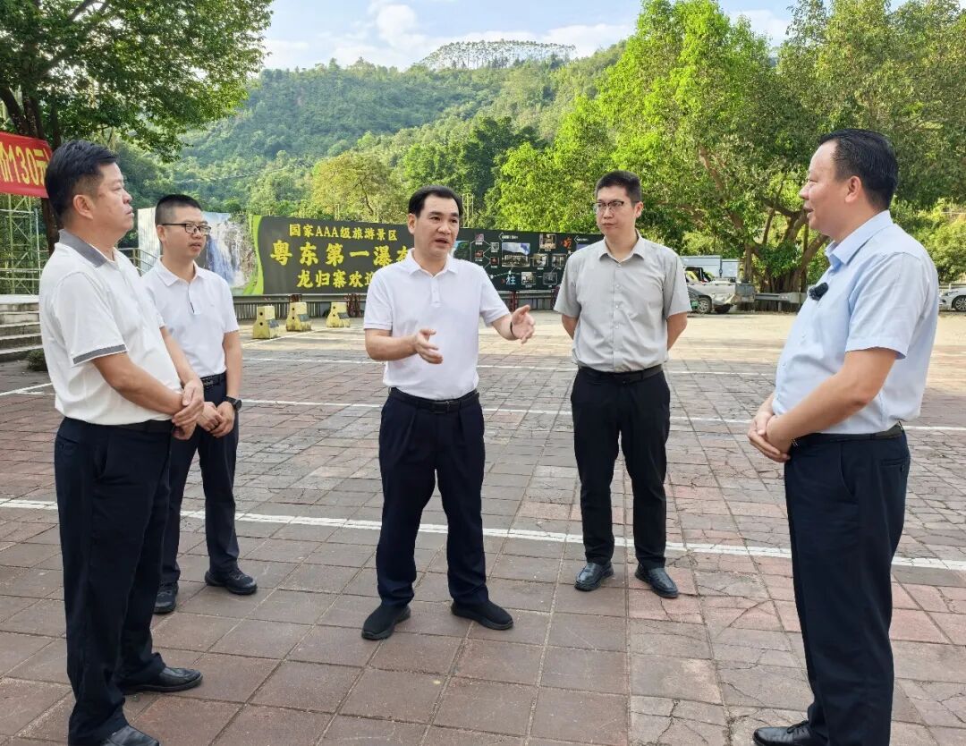 丘德俊到汤坑镇调研 大力发展先进制造业 推动“百千万工程”走深走实